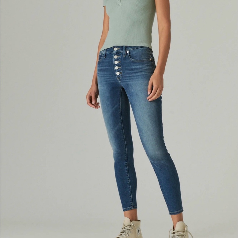 Lucky Brand Indigo Skinny Jeans